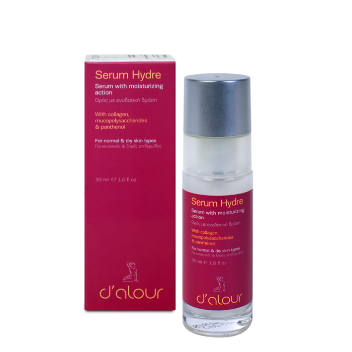 d’alour Serum Hydre Enudatikos Oros upsilis Periektikotitas ga Kanonikes Xires Afudatomenes Epidermides 30 ml
